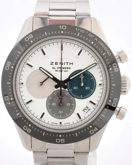 2022 Zenith Chronomaster Sport 41MM White Dial Steel Bracelet (03.3100.3600/69.M3100)