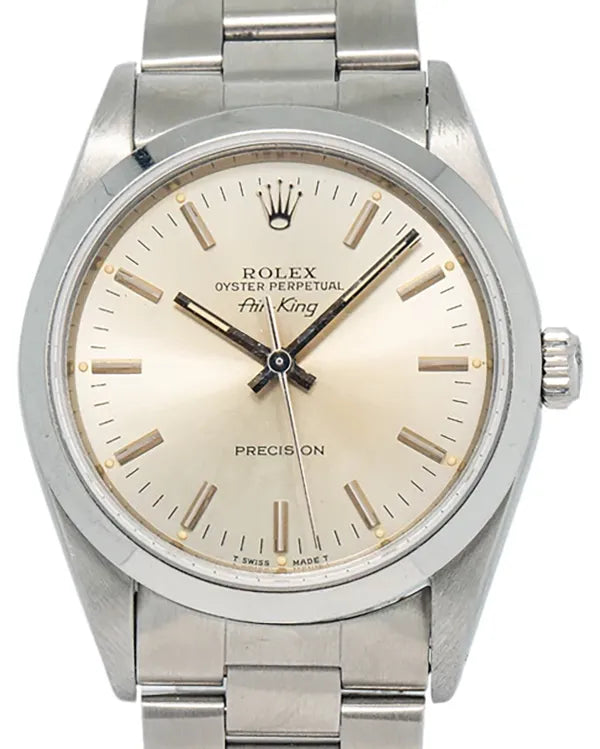 Rolex Air-King 34MM Silver Dial Oyster Bracelet (14000)