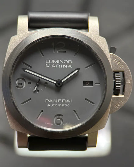 2021 Panerai Luminor Marina "Tutto Grigio" 44MM Grey Dial Rubber Strap (PAM01662)