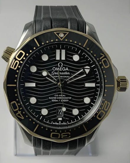 Omega Seamaster Diver 300M 42MM Black Dial Rubber Strap (210.22.42.20.01.001)