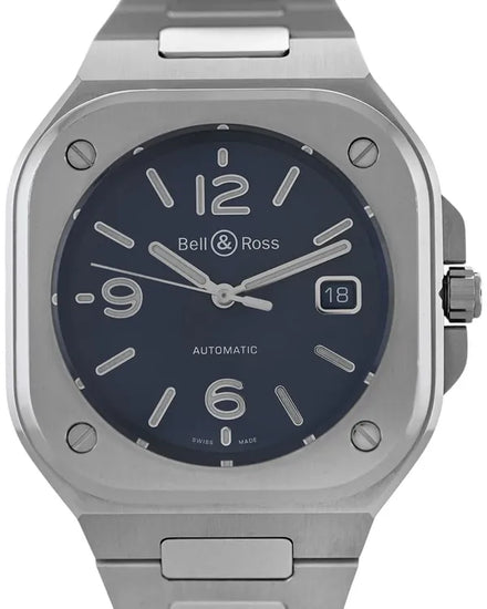 2021 Bell & Ross BR 05 40MM Blue Dial Steel Bracelet (BR05A-BLU-ST/SST)