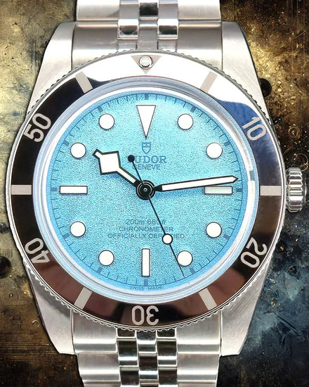 2025 Tudor Black Bay 54' "Blue Lagoon" 37MM Blue Dial Steel Bracelet (79000)