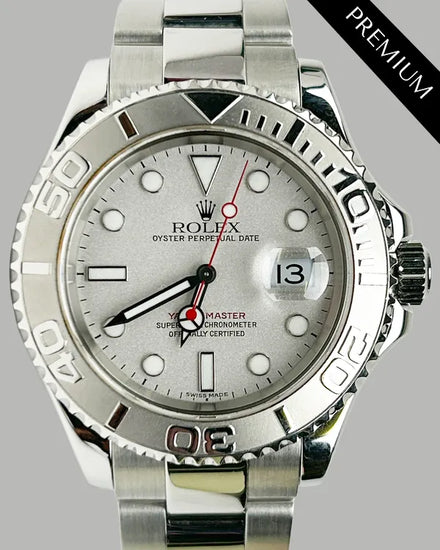 2001 Rolex Yacht-Master 40MM Silver Dial Oyster Bracelet (16622)
