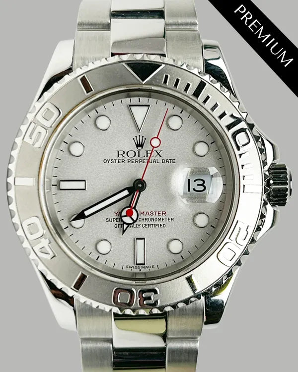 2001 Rolex Yacht-Master 40MM Silver Dial Oyster Bracelet (16622)