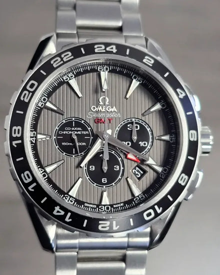 2015 Omega Seamaster Aqua Terra 150M 44MM Grey Dial Steel Bracelet (231.10.44.52.06.001)