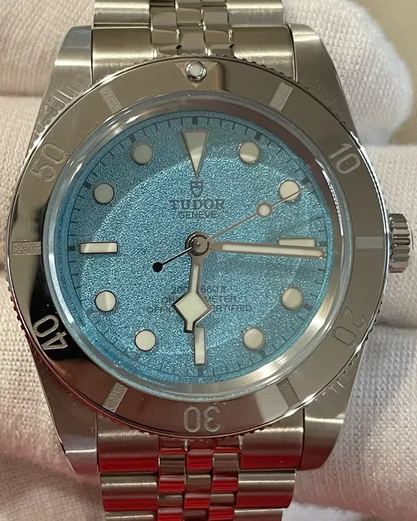 2025 Tudor Black Bay 54' "Blue Lagoon" 37MM Blue Dial Steel Bracelet (79000)