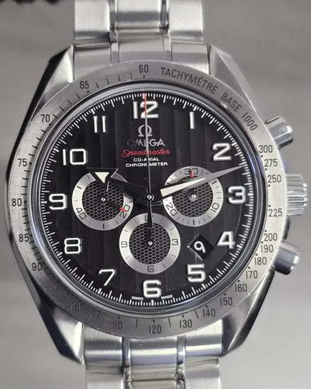 2022 Omega Speedmaster Broad Arrow 44.25MM Black Dial Steel Bracelet (321.10.44.50.01.001)