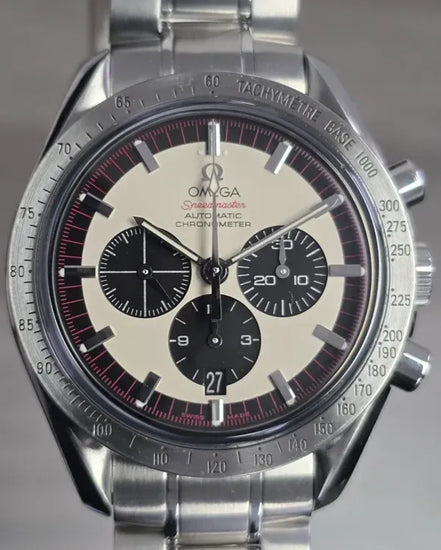 Omega Speedmaster "Michael Schumacher The Legend" L.E. 42MM White Dial Steel Bracelet (3559.32.00)