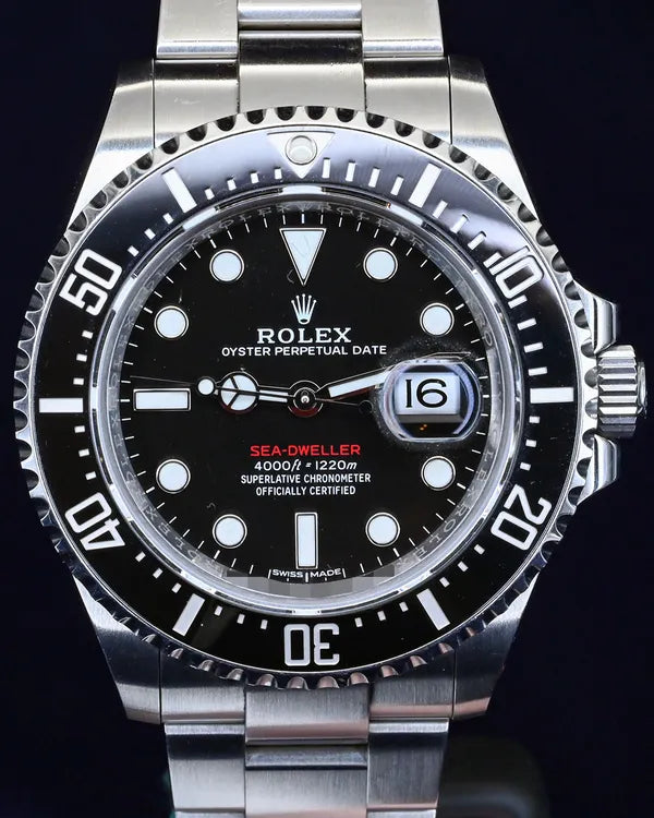 2018 Rolex Sea-Dweller 43MM Black Dial Oyster Bracelet (126600)