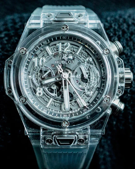 Hublot Big Bang Unico Sapphire L. E. 42MM Skeleton Dial Rubber Strap (411.JX.4802.RT)