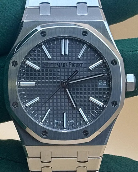Audemars Piguet Royal Oak 41MM Grey Dial Steel Bracelet (15510ST)