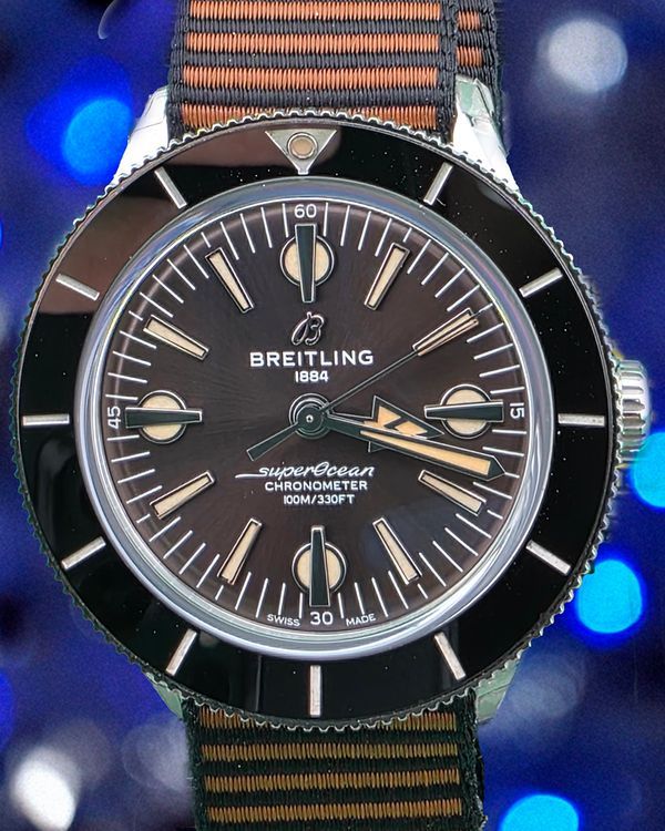 2024 Breitling Superocean Heritage "’57 Outerknown" 42MM Bronze Dial Textile Strap (A103703A1Q1W1)
