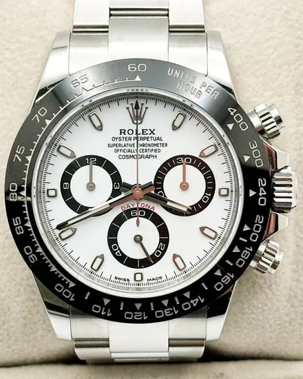 2020 Rolex Cosmograph Daytona "Panda" 40MM White Dial Oyster Bracelet (116500LN)