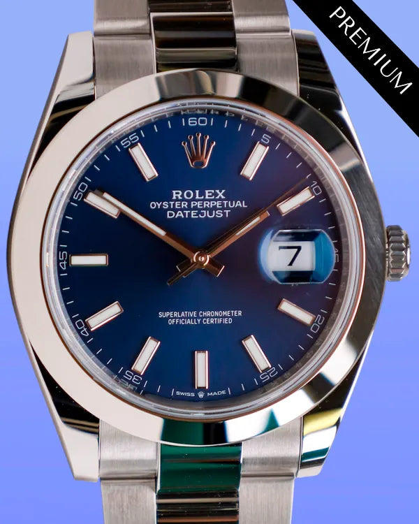 Rolex Datejust (Blue Dome Oyster)