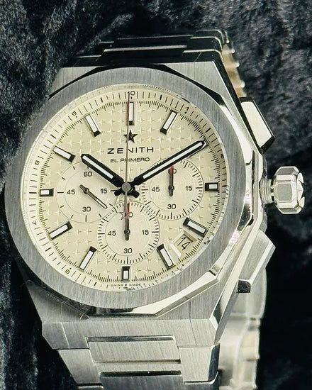 2024 Zenith Defy Skyline Chronograph 42MM White Dial Steel Bracelet (03.9500.3600/01.I001)