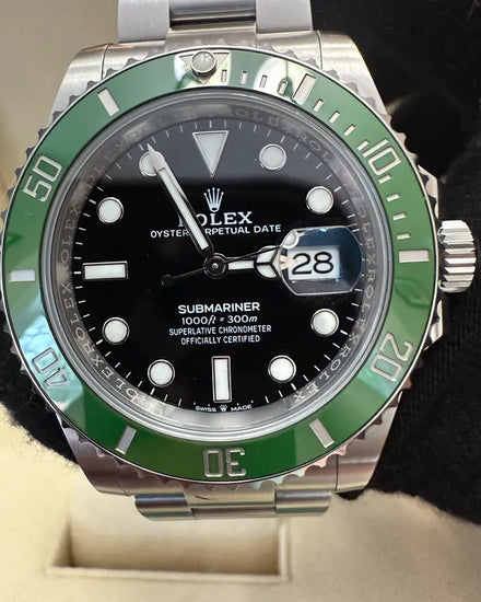 2024 Rolex Submariner Date "Starbucks" 41MM Black Dial Oyster Bracelet (126610LV)