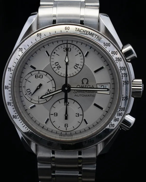 Omega Speedmaster Date 39MM Silver Dial Steel Bracelet (3513.30.00)
