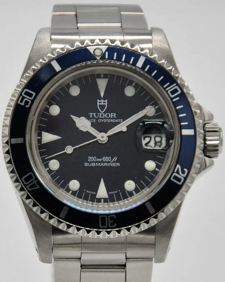 Tudor Submariner Prince Oysterdate 39MM Blue Dial Steel Bracelet (79090)