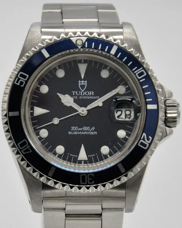 Tudor Submariner Prince Oysterdate 39MM Blue Dial Steel Bracelet (79090)