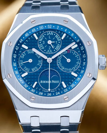 Audemars Piguet Royal Oak Perpetual Calendar 41MM Blue Dial Steel Bracelet (26574ST.OO.1220ST.02)