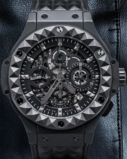 Hublot Big Bang "Depeche Mode" L.E. 44MM Skeleton Dial Leather Strap (311.CI.1170.VR.DPM13)
