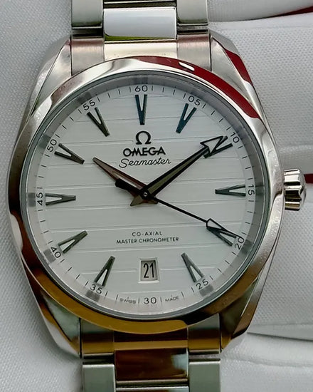 2021 Omega Seamaster Aqua Terra 38MM Silver Dial Steel Bracelet (220.10.38.20.02.001)