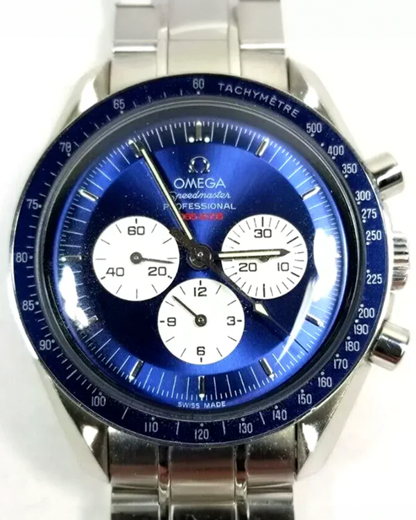 Omega Speedmaster Gemini IV "40th Anniversary" L.E. 42MM Blue Dial Steel Bracelet (3565.80.00)