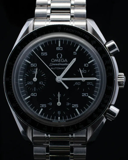 Omega Speedmaster Reduced 39MM Black Dial Steel Bracelet (3510.50.00)