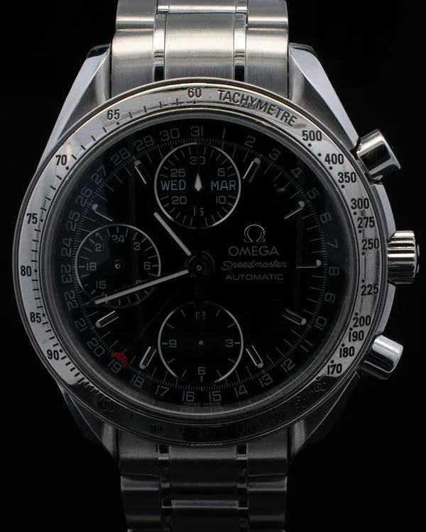 Omega Speedmaster 39MM Black Dial Steel Bracelet (3523.50)