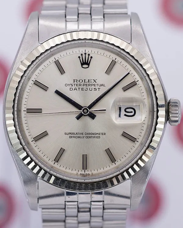 Rolex Datejust 36MM Silver Dial Jubilee Bracelet (1601)