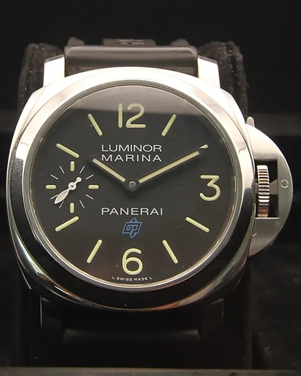 No Reserve - 2018 Panerai Luminor Marina 44MM Black Dial Rubber Strap (PAM00777)