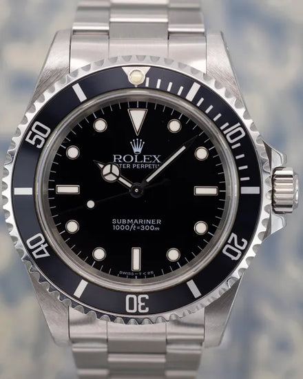 Rolex Submariner No Date 40MM Black Dial Oyster Bracelet (14060)