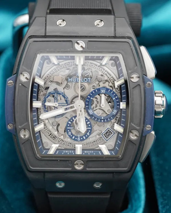 2020 Hublot Spirit Of Big Bang 42MM Skeleton Dial Rubber Strap (641.CI.7170.LR)