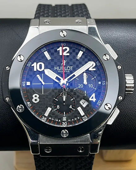 Hublot Big Bang 44MM Carbon Fiber Dial Rubber Strap (301.SB.131.RX)