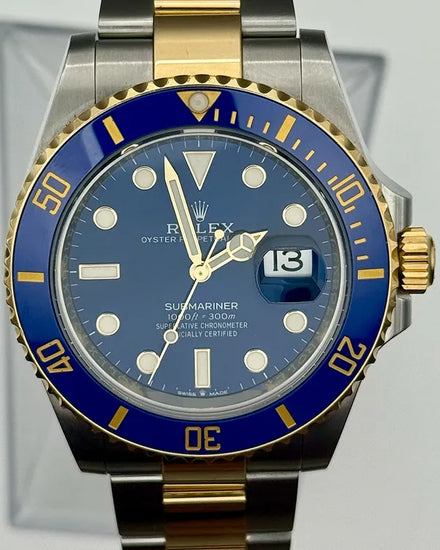 Rolex Submariner "Bluesy" 41MM Blue Dial Two-Tone Oyster Bracelet (126613LB)