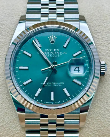 2025 Rolex Datejust 36MM Green Dial Jubilee Bracelet (126234)