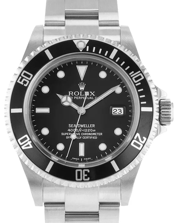 2007 Rolex Sea-Dweller 4000 40MM Black Dial Oyster Bracelet (16600)