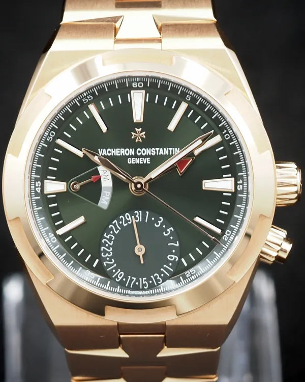 2024 Vacheron Constantin Overseas Dual Time 41MM Green Dial Rose Gold Bracelet (7920V/210R-B965)
