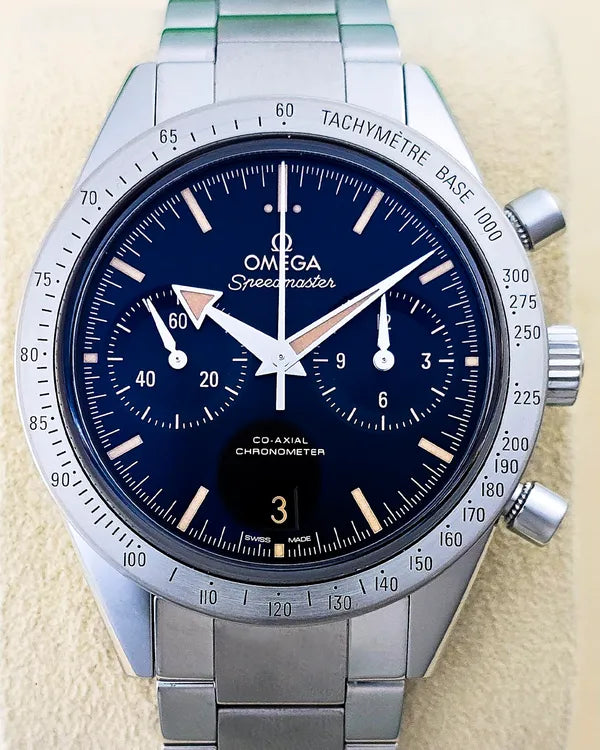 No Reserve - Omega Speedmaster '57 41.5MM Black Dial Steel Bracelet (331.10.42.51.01.002)