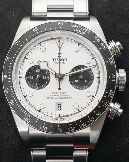 2025 Tudor Black Bay Chrono "Panda" 41MM White Dial Steel Bracelet (79360N)