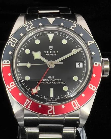 2021 Tudor Black Bay GMT "Pepsi" 41MM Black Dial Steel Bracelet (79830RB)