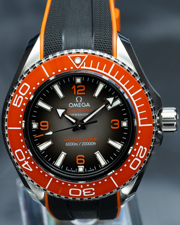 2023 Omega Seamaster Planet Ocean 6000M "Ultra Deep" 45.5MM Grey Dial Rubber Strap (215.32.46.21.06.001)