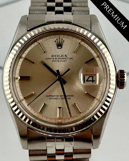 Rolex Datejust 36MM Silver Dial Jubilee Bracelet (1601)