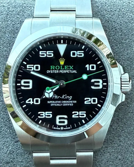 2025 Rolex Air-King 40MM Black Dial Oyster Bracelet (126900)