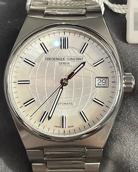 Frederique Constant Highlife Ladies 34MM Mother of Pearl Dial Steel Bracelet (FC-303MPW2NH6B)