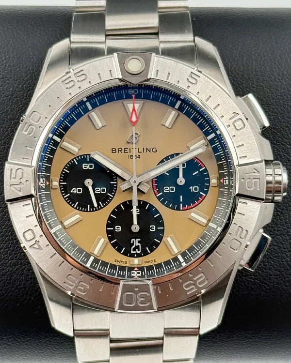 Breitling Avenger B01 44MM Brown Dial Steel Bracelet (AB0147)