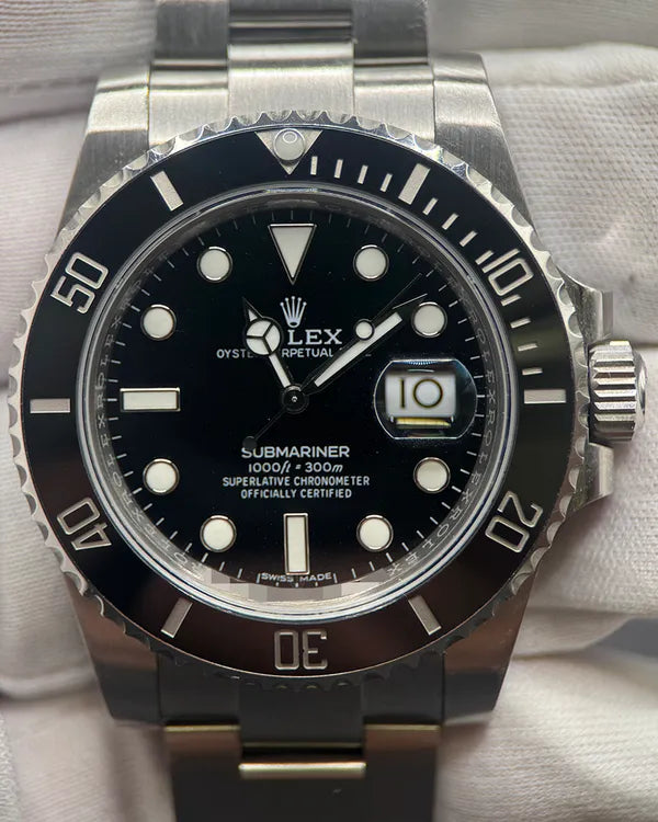 Rolex Submariner Date 40MM Black Dial Oyster Bracelet (116610LN)