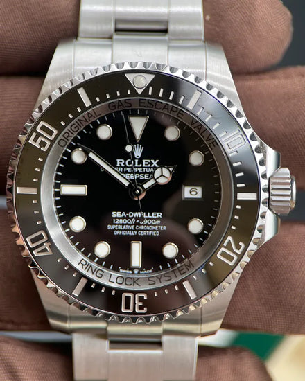 2020 Rolex Sea-Dweller Deepsea 44MM Black Dial Oyster Bracelet (126660)