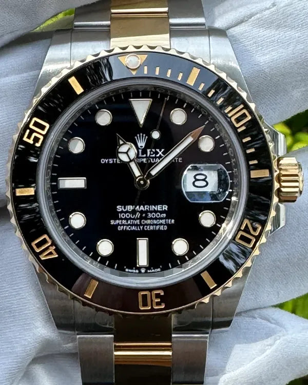 Rolex Submariner Date 41MM Black Dial Two-Tone Oyster Bracelet (126613LN)