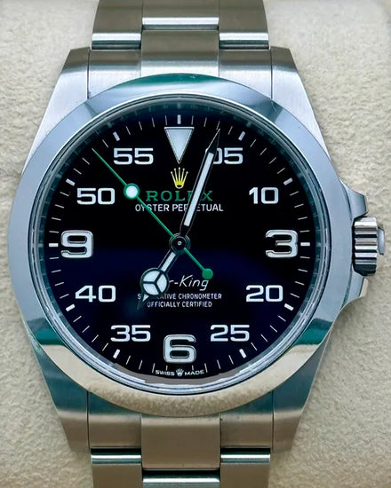 2024 Rolex Air-King 40MM Black Dial Oyster Bracelet (126900)